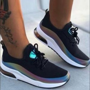 Tie-Dye Black Sneakers